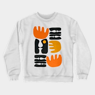 Modern abstract Crewneck Sweatshirt